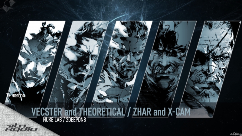 Vecster and theoretical / zhar and x cam live @ nuke lab / 2deepdnb