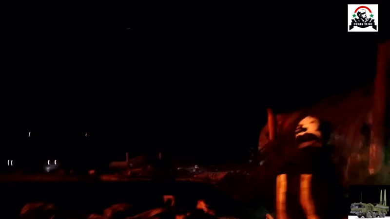 Последствия удара отрк «искандер» на севере сирии