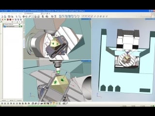 Sprutcam 5d отверстия, станок doosan vc630 5x