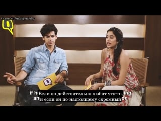 Ishaan janhvi play #