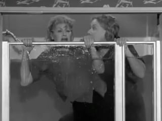 The lucy show s01e18 lucy and viv put in a shower