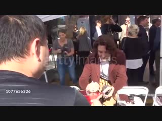 Cody fern attends ryan murphy’s star ceremony on the hollywood walk of fame in l