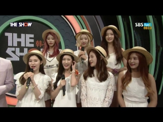 150922 dia (다이아) interview @ 더쇼 the show
