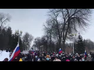 В московии проходят массовые митинги в поддержку навального (онлайн) (16)