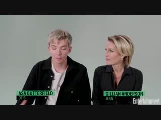 Asa butterfield, gillian anderson preview netflix s sex education (rendition) (via skyload) (2)