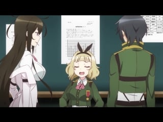 [anidub] taimadou gakuen 35 shiken shoutai | 35ый отряд анти магической академии [10] [mvo]