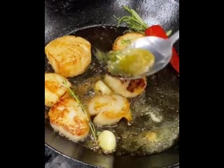 Гребешки в сливочном масле🍤