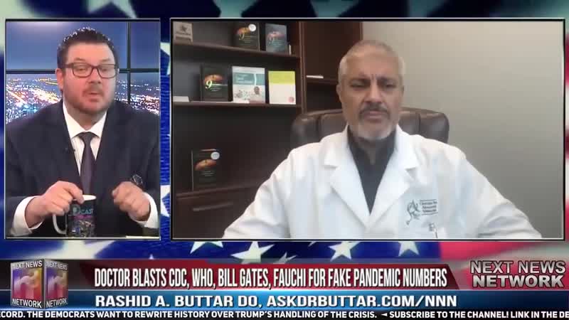 Доктор рашид буттар разоблачает гейтса и фаучи в организации covid 19