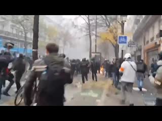 Violences policière manifestation paris 5 décembre