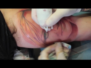 Alex de pase how it is made! realistic tattoo tatuaggio realistico