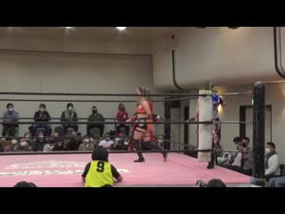 Tokyo joshi pro 2021 01 31 07 rika tatsumi hikari noa and marika kobashi vs miu watanabe pom harajuku and mahiro kiryu