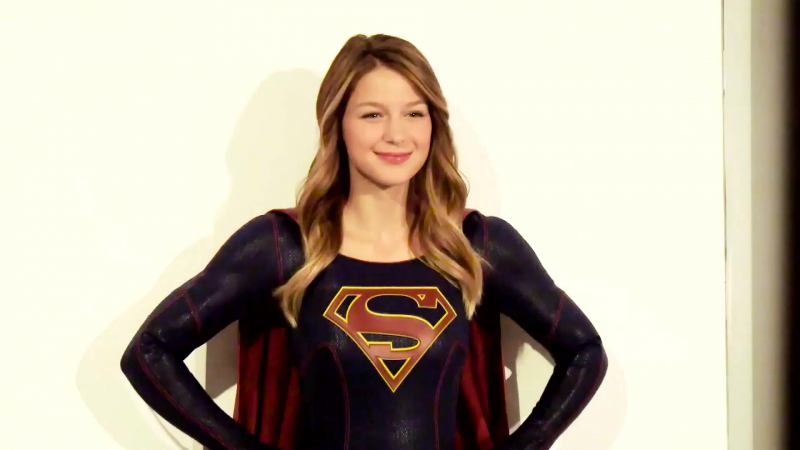 Melissa benoist reveals how she felt wearing 'supergirl' costume