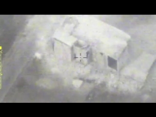 Russian mod releases footage of strikes on militant targets in idlib