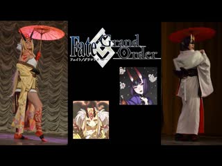 Shuten douji and ibaraki douji fate / grand order cosplay at toguchi