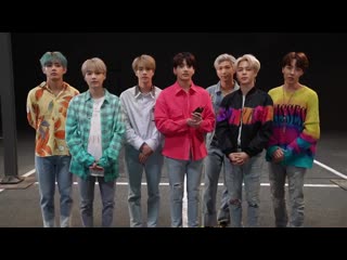 190702 bts message “lights/boy with luv” release @ recochoku