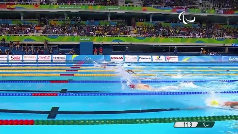 Swimming mens 400m freestyle s9 final rio 2016 paralympic games high