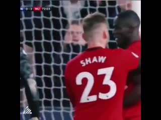 Incredible last ditch tackle from eric bailly