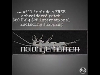 Nolongerhuman preorder special