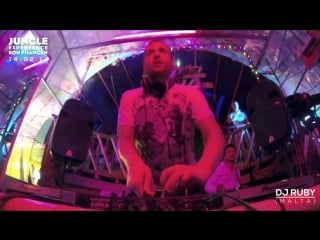 Dj ruby live video set at jungle experience koh phangan thailand 14 02 14