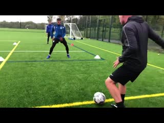 Training highlights premier league and football league youth team scholars