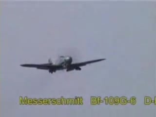 Полёты восстановленных bf 109