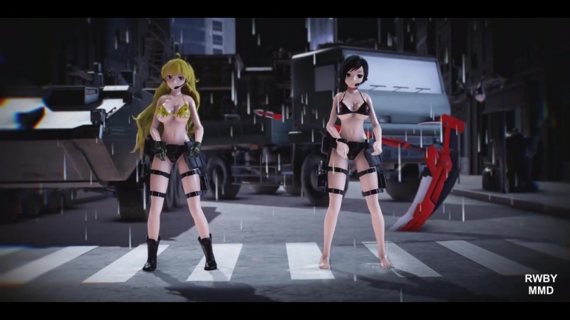 【mmd rwby】goodnight ruby yang