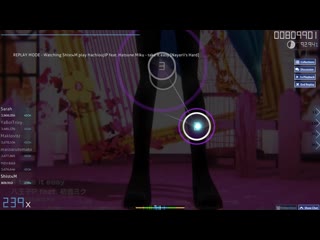 Shist plays hachioujip feat hatsune miku take it easy | level nayarii's hard | max combo x450 | mark a | osu!