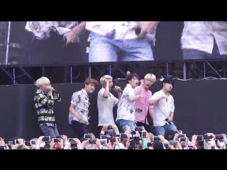 `fancam` 160721 bangtan молодые @ gmarket x bbq x bts ocean world's wave pool dj party