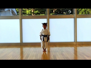 Jka heian shodan by 5 year old girl 五歳女の子の平安初段