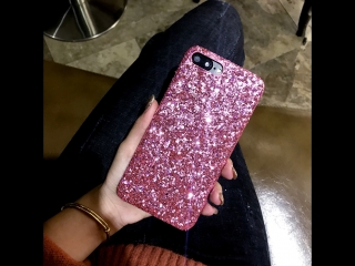 Bling sequins glitter hard case for iphone x 7 7plus shinny protecter for iphone 6 6s 8 8p