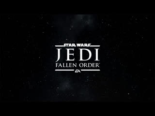 Тизер постер к игре "star wars jedi fallen order"