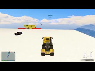 [quantum games] 60 минут ада на автобусе!!! адский спуск в gta online!!!