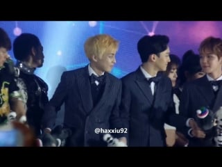 [fancam] 170218 k drama festa in pyeongchang @ exo's xiumin ending