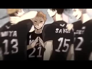 ▴○ haikyuu; black jackals
