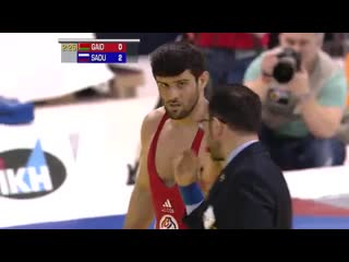 86kg gold match freestyle wrestling european championships 2014 gaidarov vs sadulaev