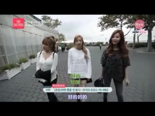 [eng sub]taeyeon nagged by tiffany and seohyun