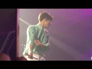 [fancam] 160910 exo's chanyeol girl x friend @ the exo'rdium in bangkok