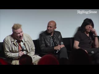 Johnny rotten (sex pistols), marky ramone (ramones), henry rollins (black flag) ‘punk’ documentary event