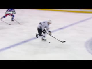 Shesterkin stops kane shorthanded