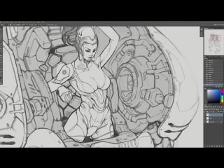 Marc brunet «refining the drawing» (part 3/7)