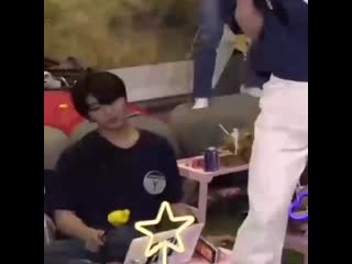 Sungyoon spacing out