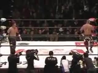 Ryuji ito & kankuro hoshino vs jun kasai & masashi takeda (setsubun special dangerous weapons porn match) 3 часть