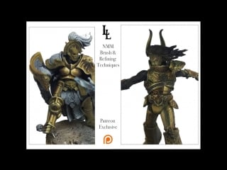 Nmm brush and refining techniques