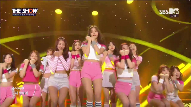 161025 아이오아이 (i o i) 너무 너무 너무 @ the show 더쇼 1080p 60fps