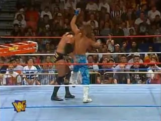 Wwf summerslam 1995 shawn michaels vs razor ramon (ladder match for the wwf intercontinental championship)