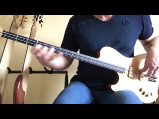 Here is "teen town" (jaco pastorius) on my jon letts 2 string bass