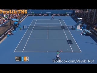 Dominic thiem vs nicolas almagro highlights ᴴᴰ australian open 2016