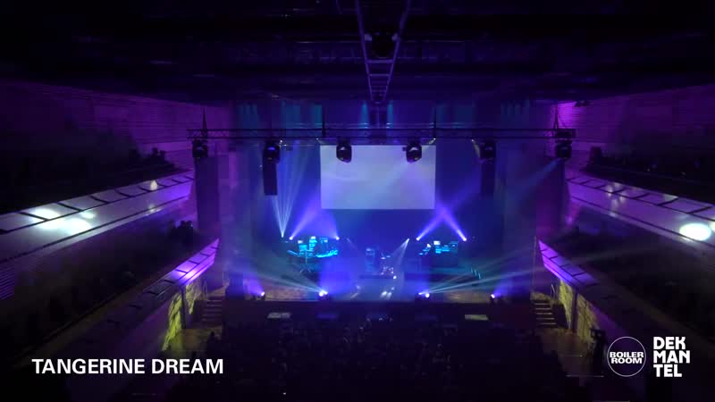 Tangerine dream boiler room x dekmantel festival 2018