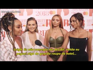 Little mix sobre a roupa inusitada da leigh anne no brits (legendado pt br)