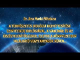 Dr ana maría mihalcea a természetes biológiát a szintetikus biológia helyettesíti majd